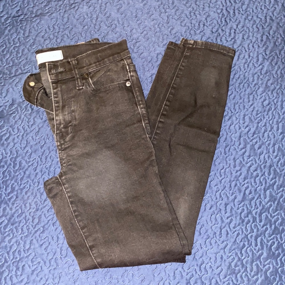 Madewell high riser skinny